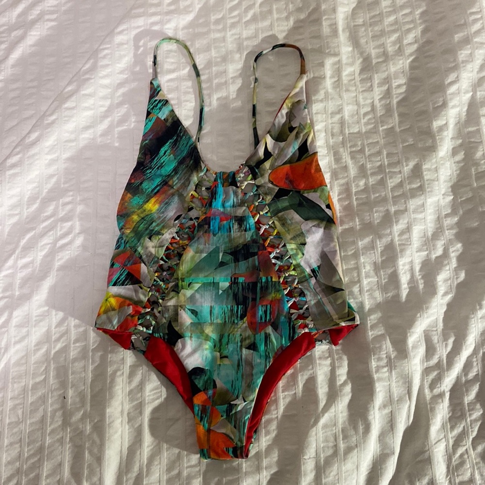 San Lorenzo One Piece Reversible Swimsuit